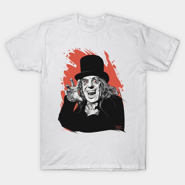 Lon Chaney - An illustration by Paul Cemmick T-Shirt by PLAYDIGITAL2020